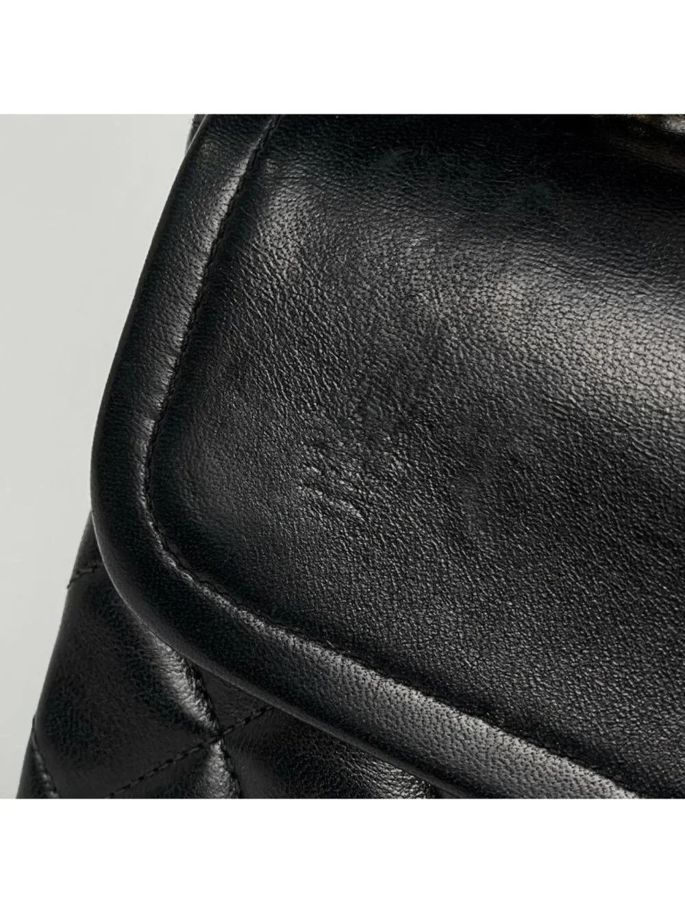 Chanel Quilted Double Flap Chain Shoulder Bag CC Logo Leather